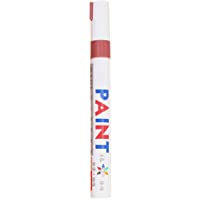 Knowled Rotulador de pintura permanente universal impermeable para neumáticos de coche- goma de metal para carrocería…